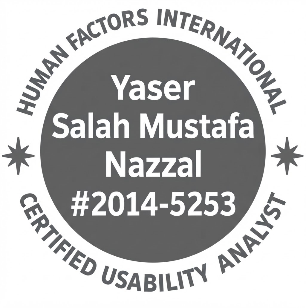 Certified Usability Analyst (CUA) certificate from Human Factors International