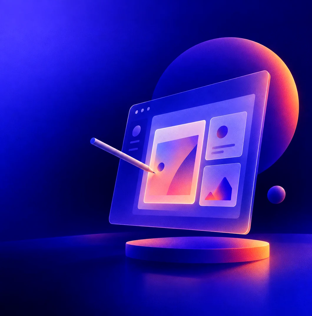 A polished UI design interface for websites and mobile apps.