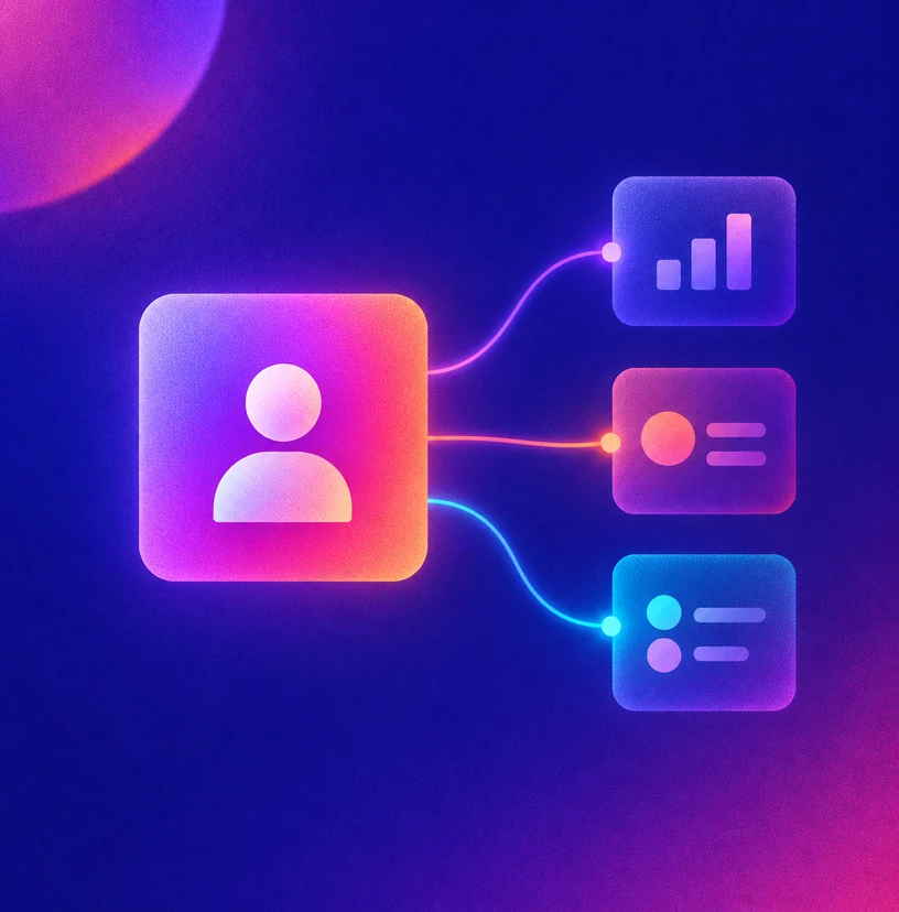 A senior designer working directly on a product interface.