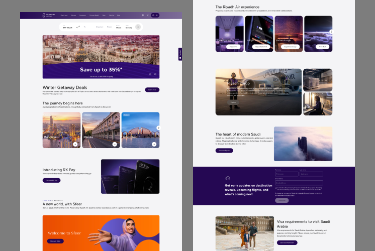 Riyadh Air Website